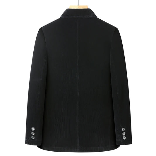 8XL 7XL 6XL nouveau classique couleur unie velours côtelé Blazer costume hommes costume d'affaires veste décontracté ample Jaqueta Masculina hommes vêtements