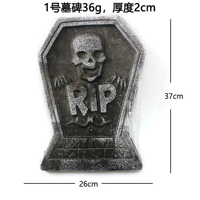 Pierre tombale en mousse pour décoration d'halloween, maison hantée, Bar, atmosphère d'horreur, Festival fantôme, crâne, araignée, chauve-souris, joyeux Halloween