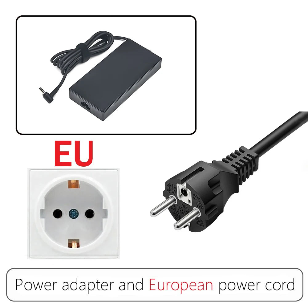 A18-150P1A ADP200075M Chargeur pour ordinateur portable 20V 7.5A 150W 4.5x3.0mm Adaptateur secteur PowerFor Bali X571 X751G X571LI X571LH VX60G T9750 UX535