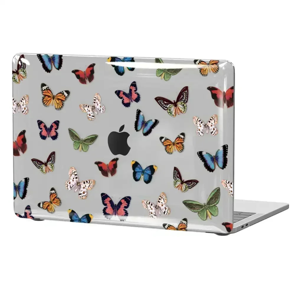 Coque rigide transparente imprimée pour MacBook