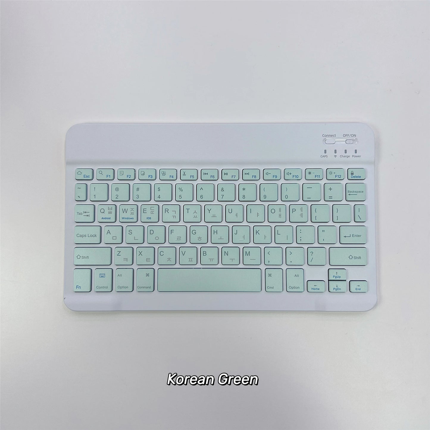 Clavier Bluetooth ultra-fin de langue coréenne à 78 touches