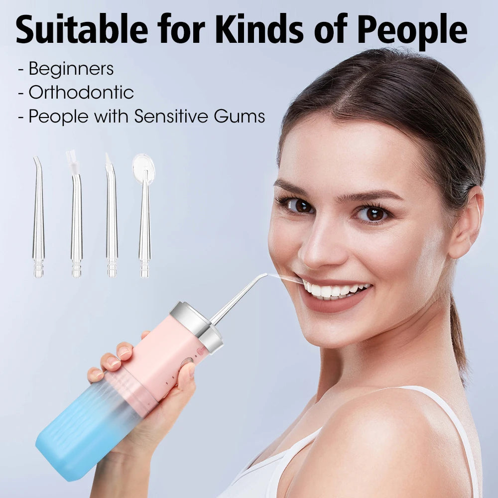 DearBeauty Irrigateur buccal portable aste, batterie injuste