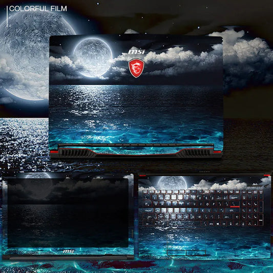 Autocollant en vinyle pour MSI Modern 14 Pulse 15 B13V Stealth 14 Studio Katana 15 Crosshair 15 furtif 15m Prestige 14 15