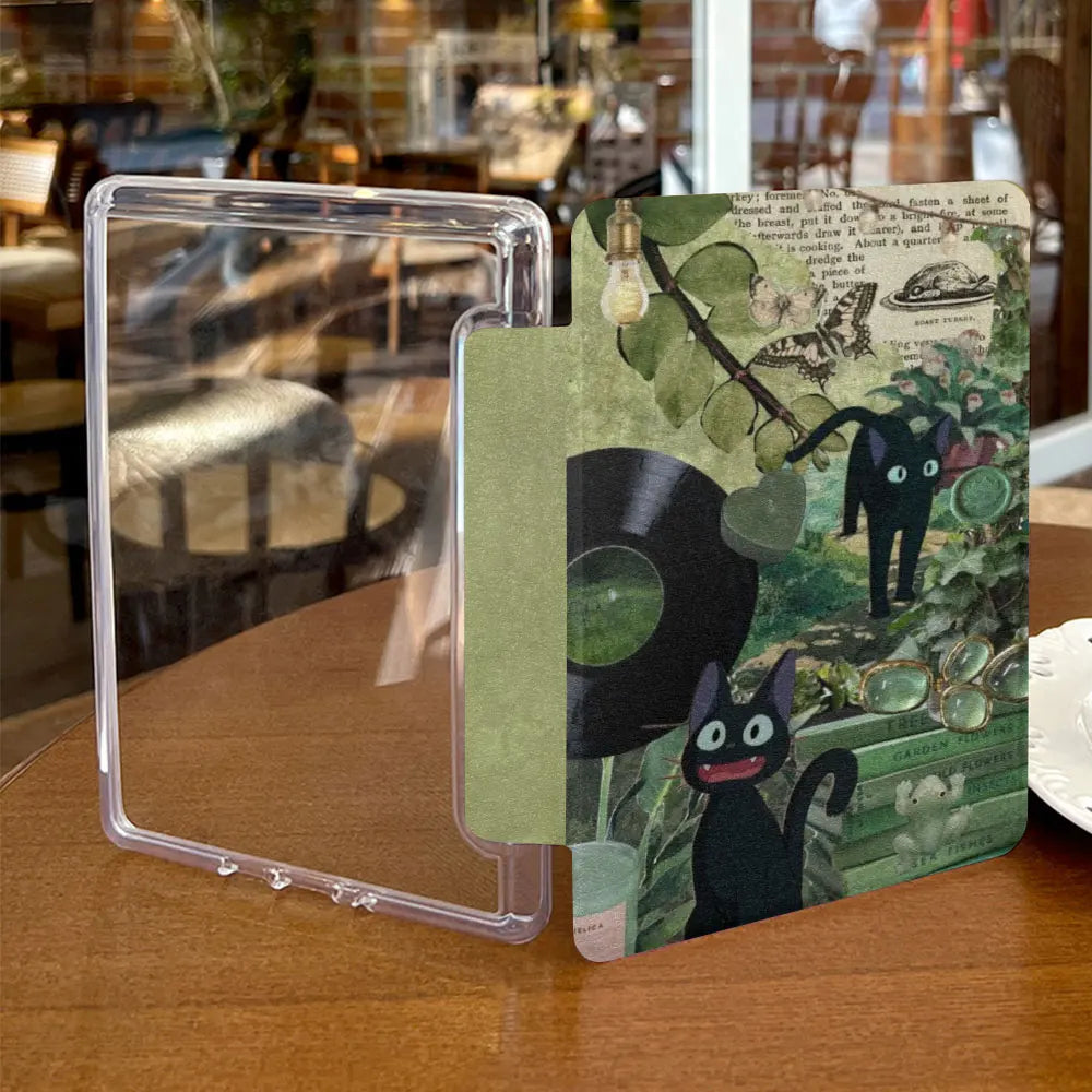 Étui Kindle coque arrière en acrylique avec dragonne