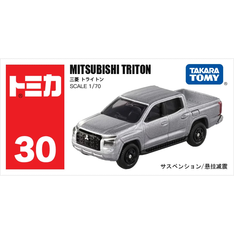 Takara Tomy Tomica voiture No.30 Mitsubishi Triton garçons jouets véhicule 1/70 véhicules moulés sous pression modèle cadeau d'anniversaire