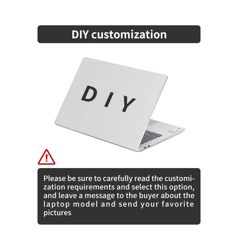 Autocollants Colorés en PVC pour Ordinateur Portable, Accessoire de Bricolage pour Macbook Pro/HP/Acer/Bali/Lenovo, 13, 14, 15.6, 17.3 Pouces