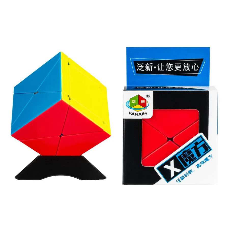 Fanxin X Cube Puzzle professionnel jouets 2x2 X Cube magique pour enfants enfants cadeau Cubo Magico jouet