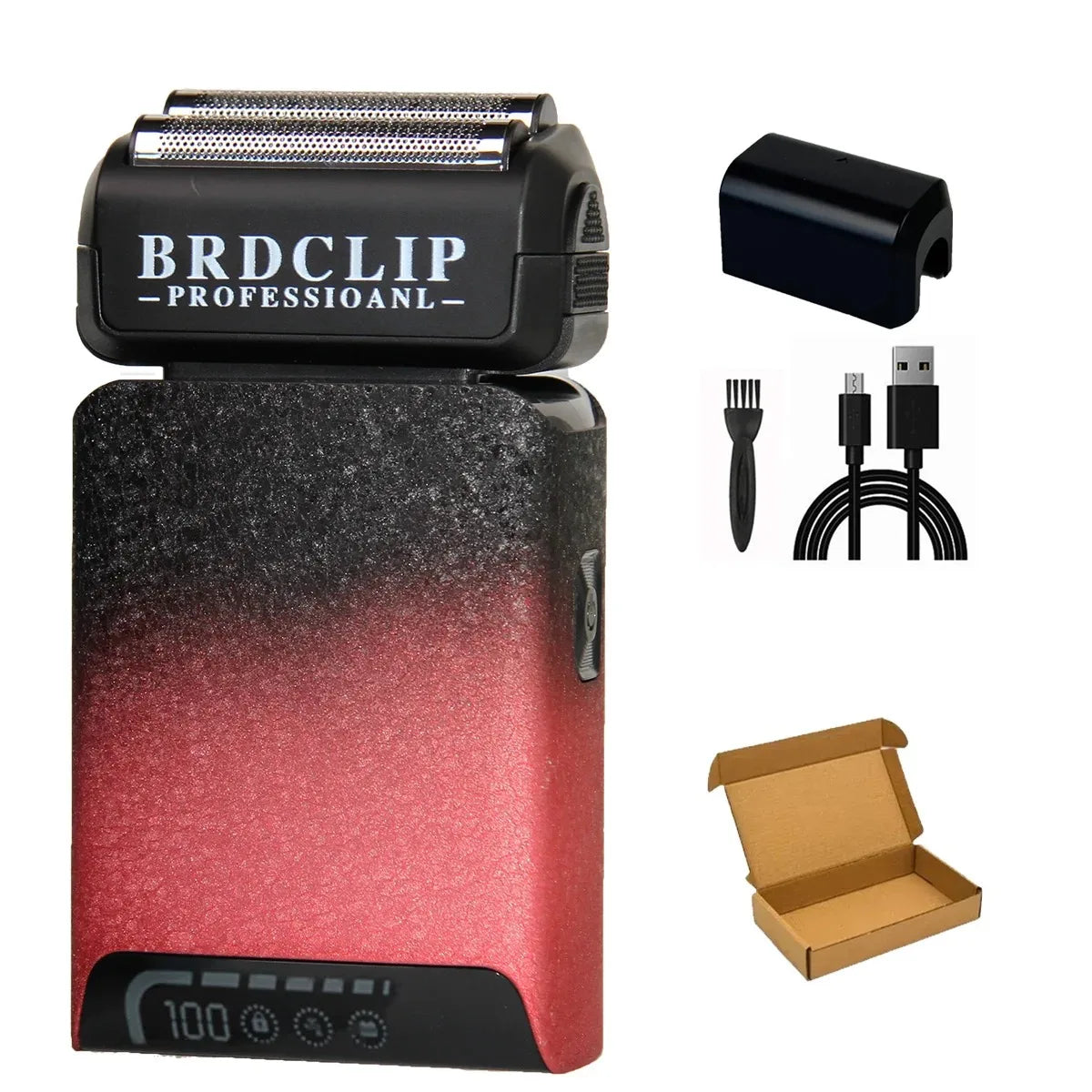 Tondeuse à cheveux électrique professionnelle, moteur sans balais, 7200 tr/min, rasoir électrique 7200 tr/min, 7500 tr/min, ensemble de machines de salon de coiffure