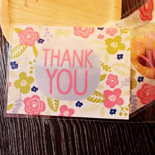 ZQNYCY Sacs à biscuits et bonbons, 50 pièces, 100 pièces, 10x13cm