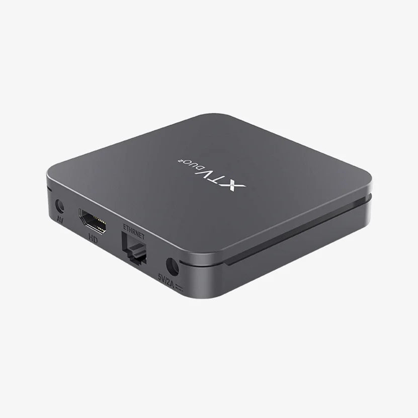 TV Box MEELO Plus XTV DUO2 Stalker2 Amlogic S905W2 Dual WIFI Android 11 with BT Remote