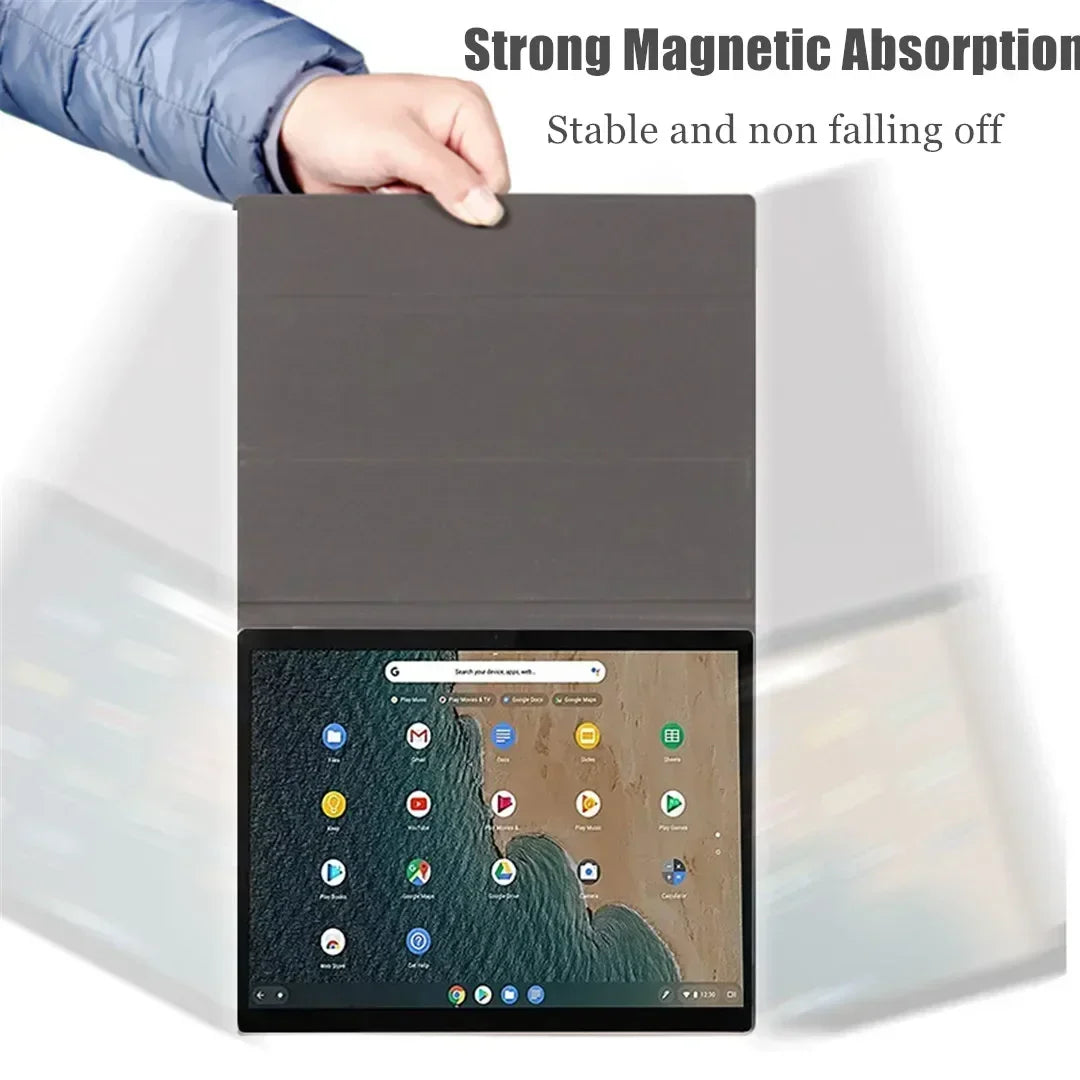 Coque de protection magnétique pliable pour Lenovo