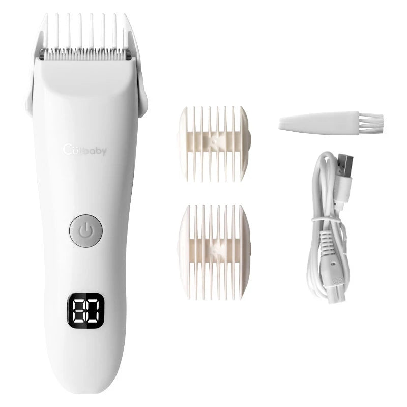 WAIKCanon-Tondeuse à cheveux électrique silencieuse pour bébé