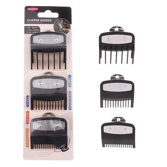 Peignes de guidage pour tondeuse à cheveux, outils de coiffure, fixation Compatible 1.5mm 3mm 4.5mm, 1/3/5 pièces