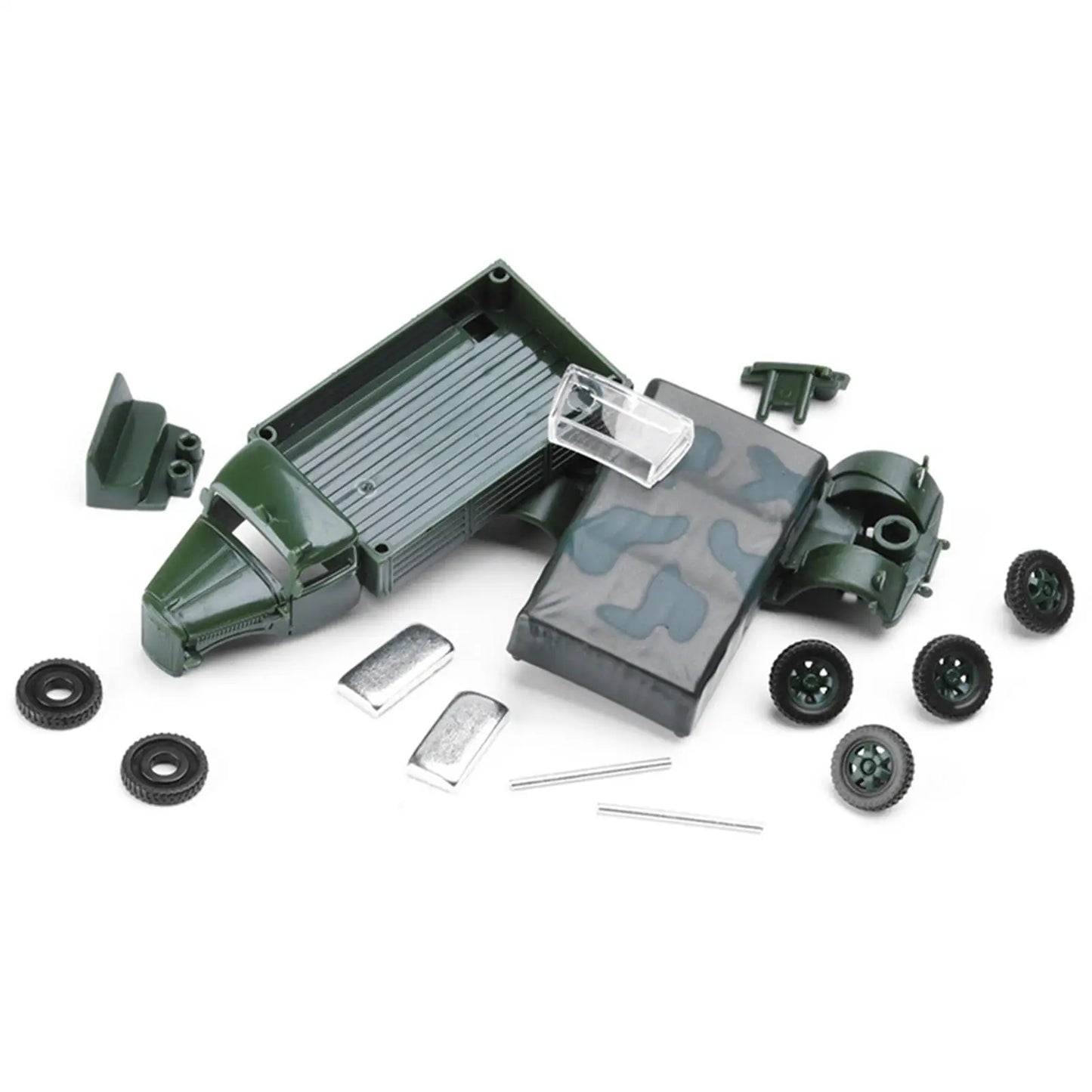 Ensemble de construction de véhicules blindés à assembler, objets de collection, camion, 1/72, 4D, 2 pièces