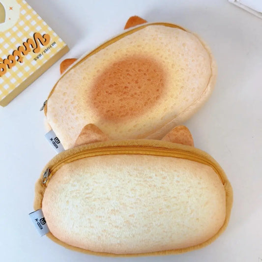 Trousse à crayons en peluche mignonne,