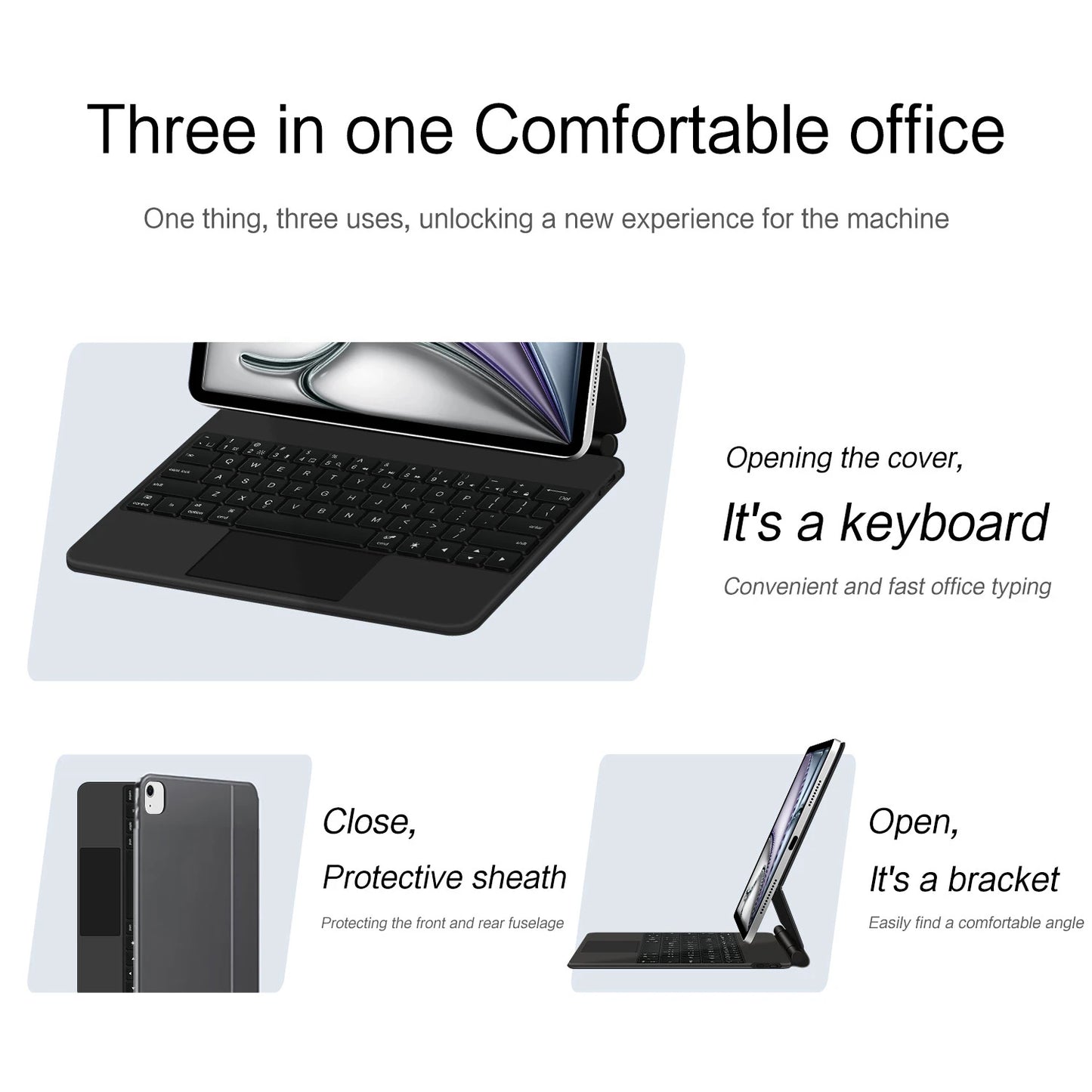 Étui pour clavier magique pour iPad Air