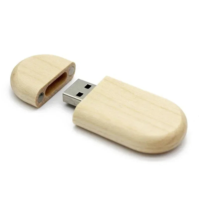 clé USB JASTER en bois graver