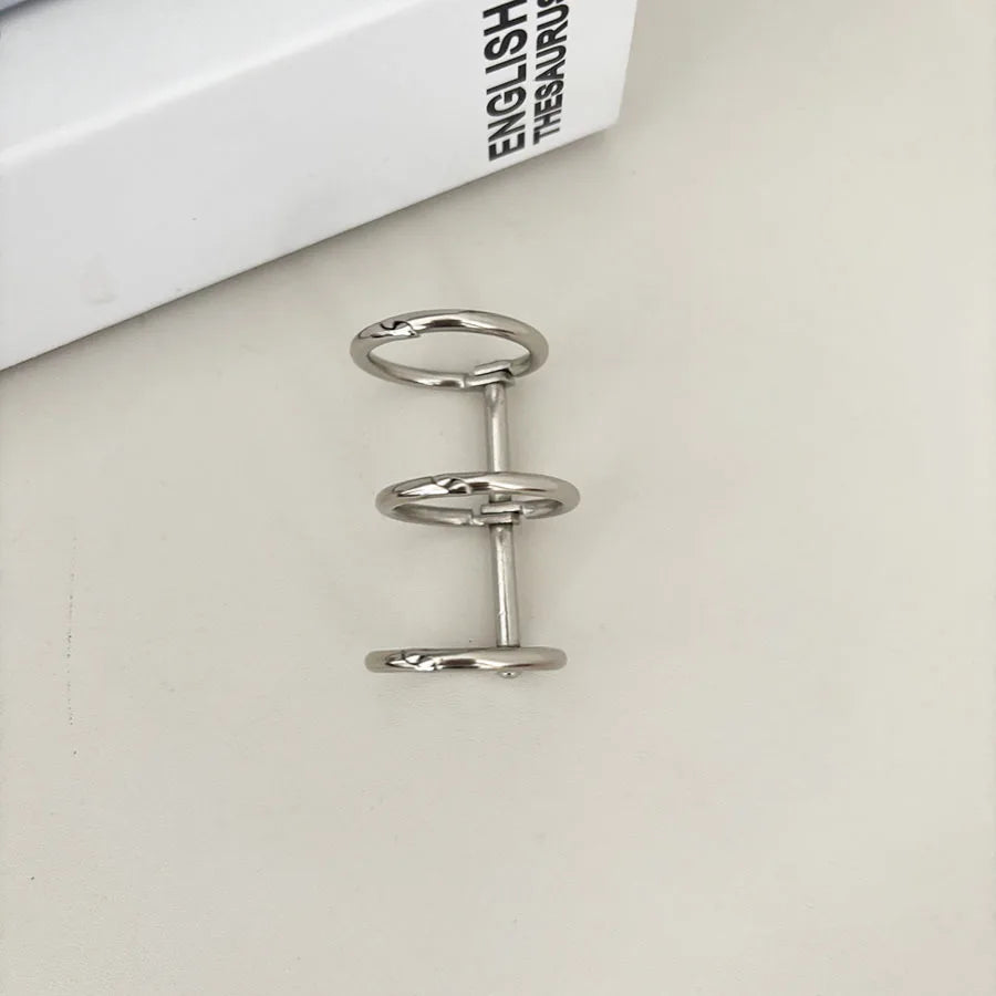 A6 eau ondulation ligne épaisse acrylique feuilles mobiles classeur couverture bricolage