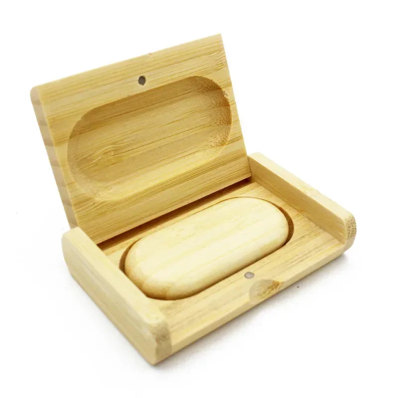 clé USB JASTER en bois graver
