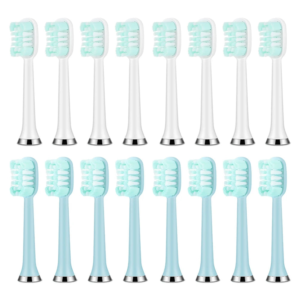 AFDEAL Têtes de rechange pour brosse à dents électrique sonique, 4 pièces