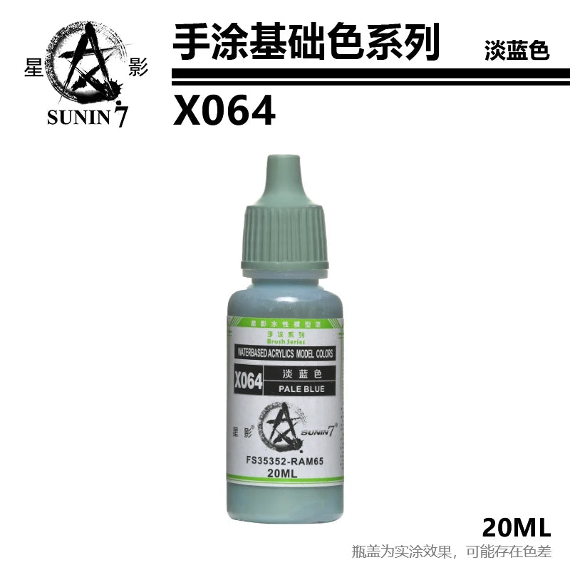 Peinture pigmentée peinte à la main, modèle de série, jouet en x049-x072 irrigation, coloriage, revêtement de stylo à main, similaire à Vallejo Staline, document de base