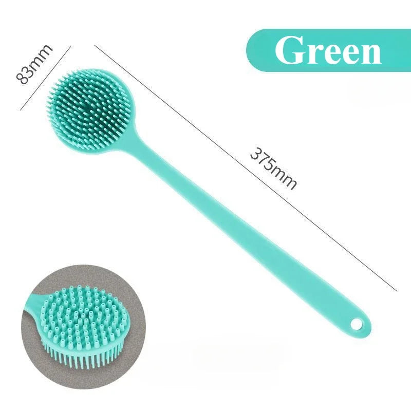 2025 bain doux dos épurateur brosse bain douche éponge brosse à récurer avec poignée fournitures de bain exfoliant gommage peau masseur