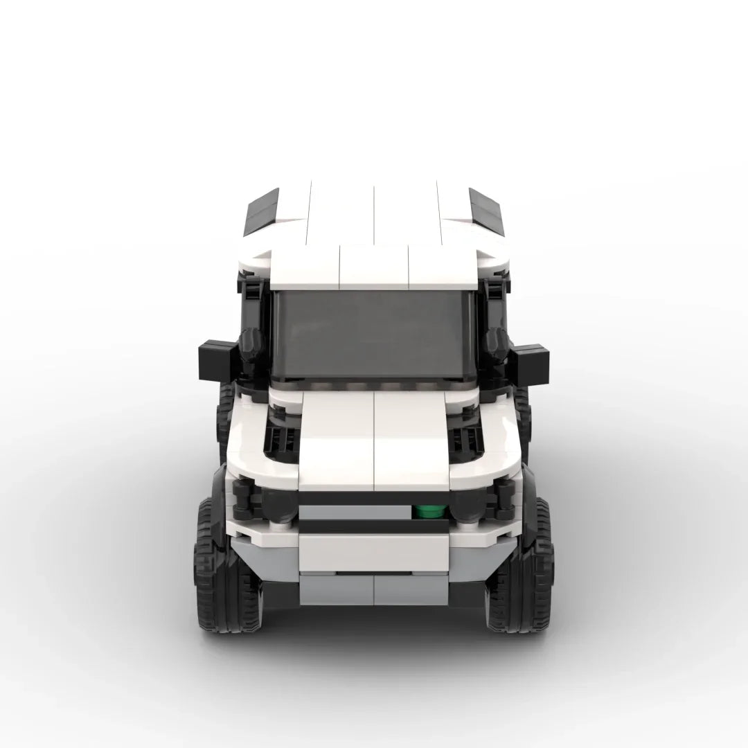 InhawBrick vitesse course Sport véhicule Racer défenseur X90 voiture bloc de construction adultes brique ensembles modèle jouets pour enfants