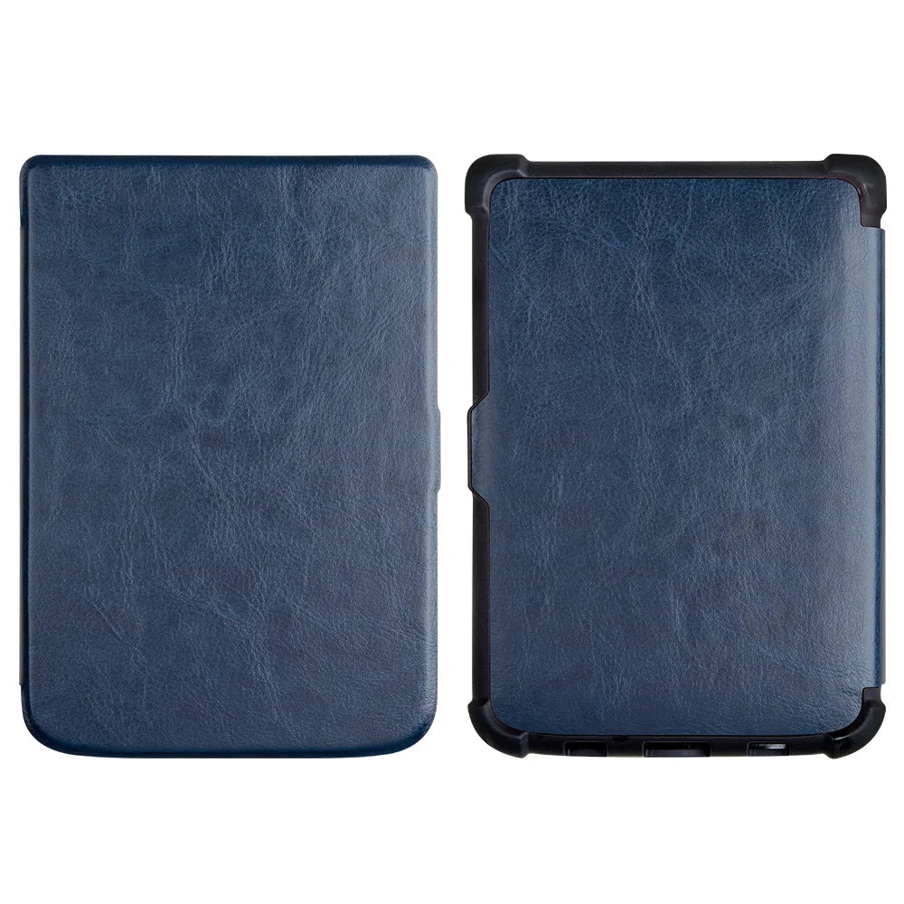 Étui en cuir pour Pocketbook Touch Lux 5 4 HD