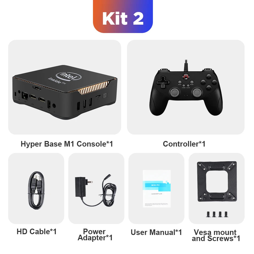 Console de jeu vidéo rétro WIN 11 Pro, Batocera OS N100, MINI PC Box, disque dur 2 To, 52000 + jeux, 80 + émulateurs pour PS3, PS2, PS1, WII
