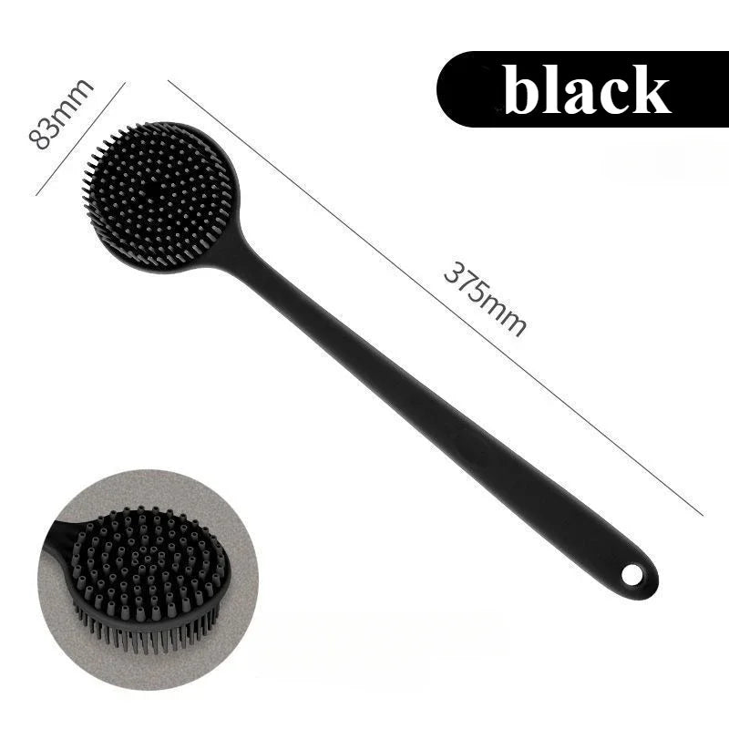 2025 bain doux dos épurateur brosse bain douche éponge brosse à récurer avec poignée fournitures de bain exfoliant gommage peau masseur