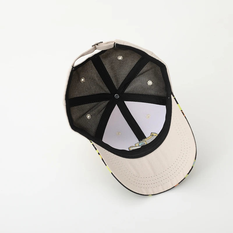 Chapeaux de sport d'été pour bébés de 2 à 8 ans, chapeaux de Baseball pour écoliers, à la mode, brodés avec pelle, pour l'extérieur, 2025