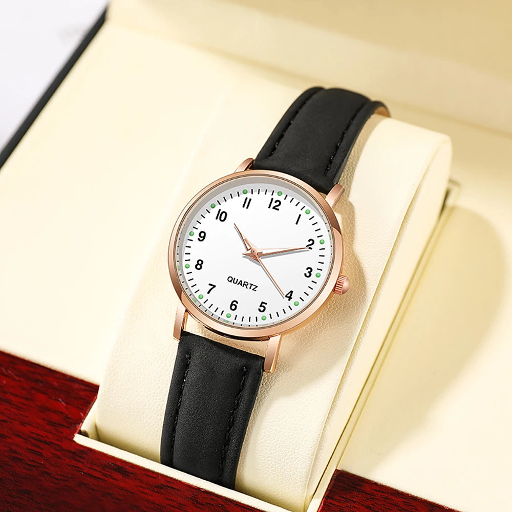 montre pour femme mode décontracté Simple Vintage petit cadran Quartz