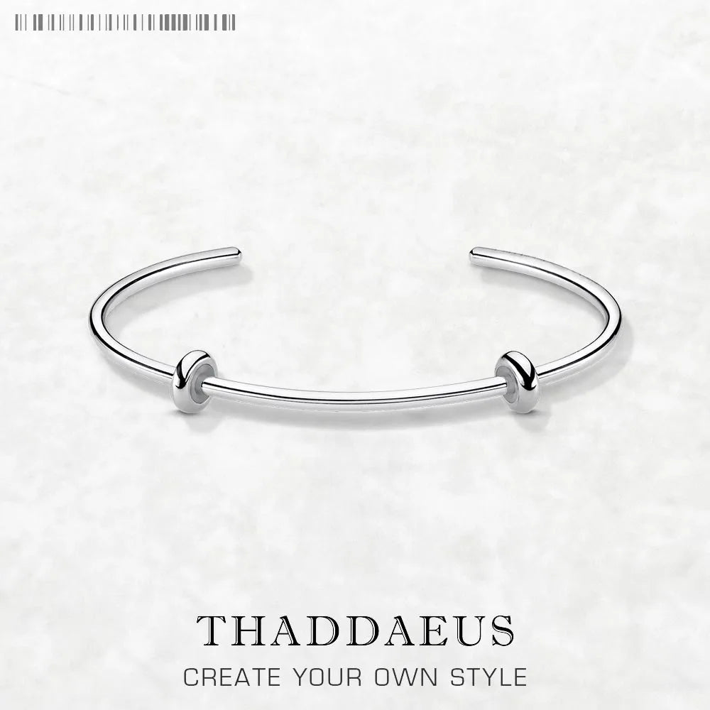 Bracelet bracelets porte-perles et breloques mode Karma bijoux cadeau pour femmes hommes tout neuf bon en argent Sterling 925