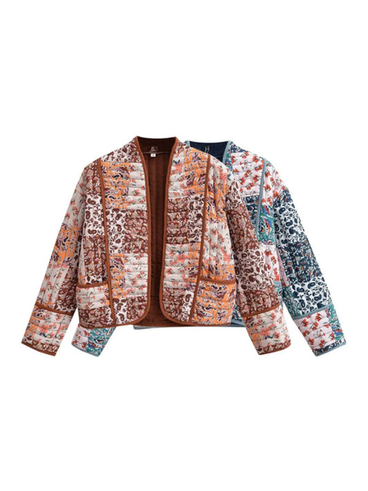 Q B ARISTOCRATIC Modèle: K552 Veste Femmes Imprimé Floral
