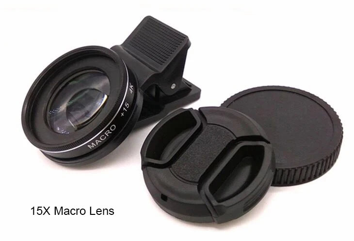 Objectif Macro 37MM 15X 4K HD
