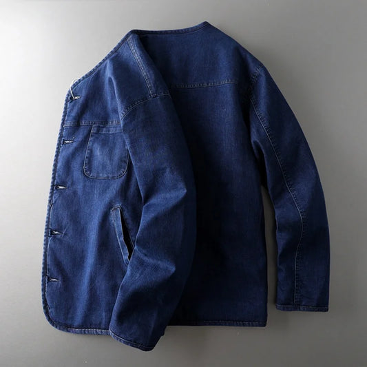 Américain rétro hommes Denim coton Jaet queue originale unique M coton vêtements Thiened décontracté Sle jeunesse ular