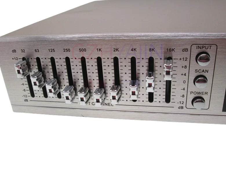 EQ665-Égaliseur Hifi Home EQ, mélangeur sincdouble 10 segments évités, aigus, Alto, régulation des basses avec Bluetooth, nouveauté
