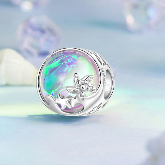 100% argent Sterling 925 véritable 10 couleurs breloque coeurs radieux en cristal pour Bracelet