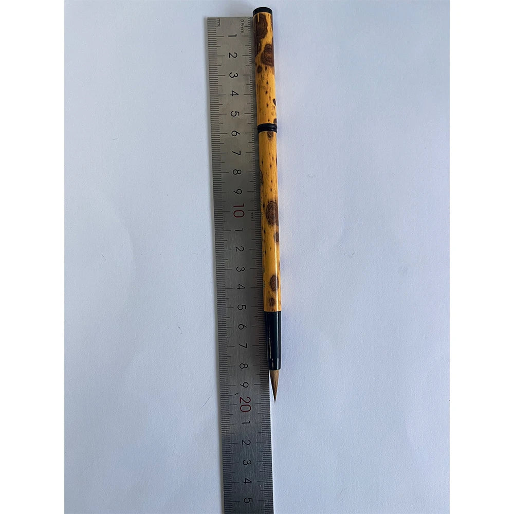 Artsecret-Pinceau de calligraphie portable pour petits personnages, encre d'interconnexion, peinture tative, Kolinsky, pinceau d'écriture à cheveux mélangés Nylong