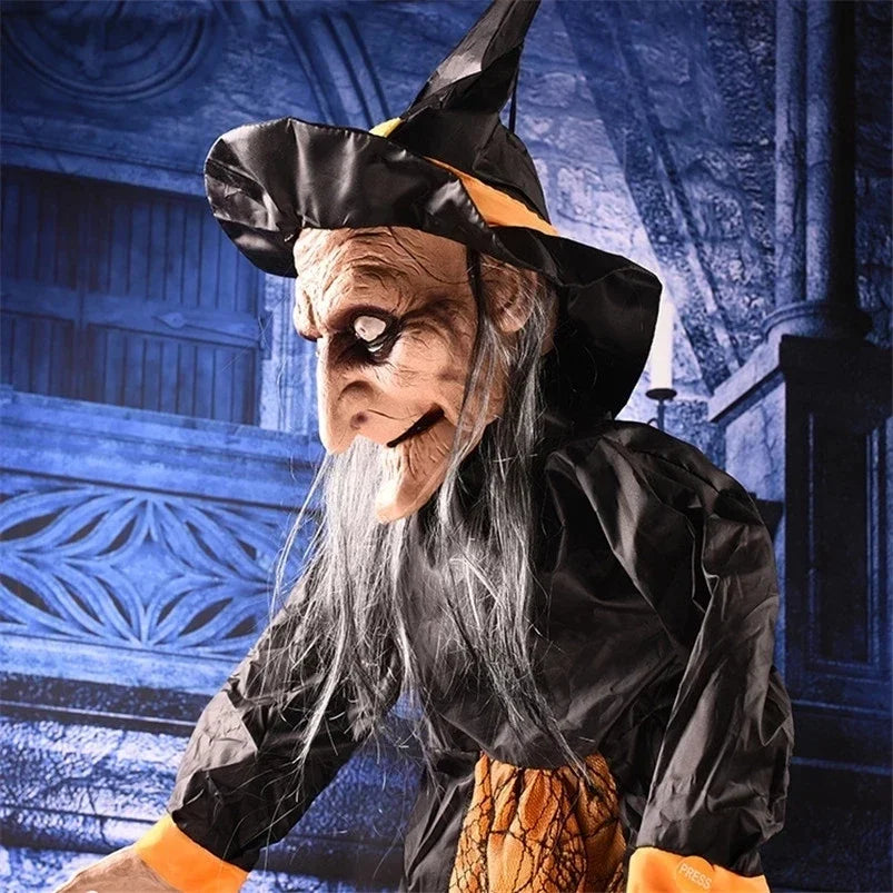 Décor de Fantôme de Sorcière d'Halloween,