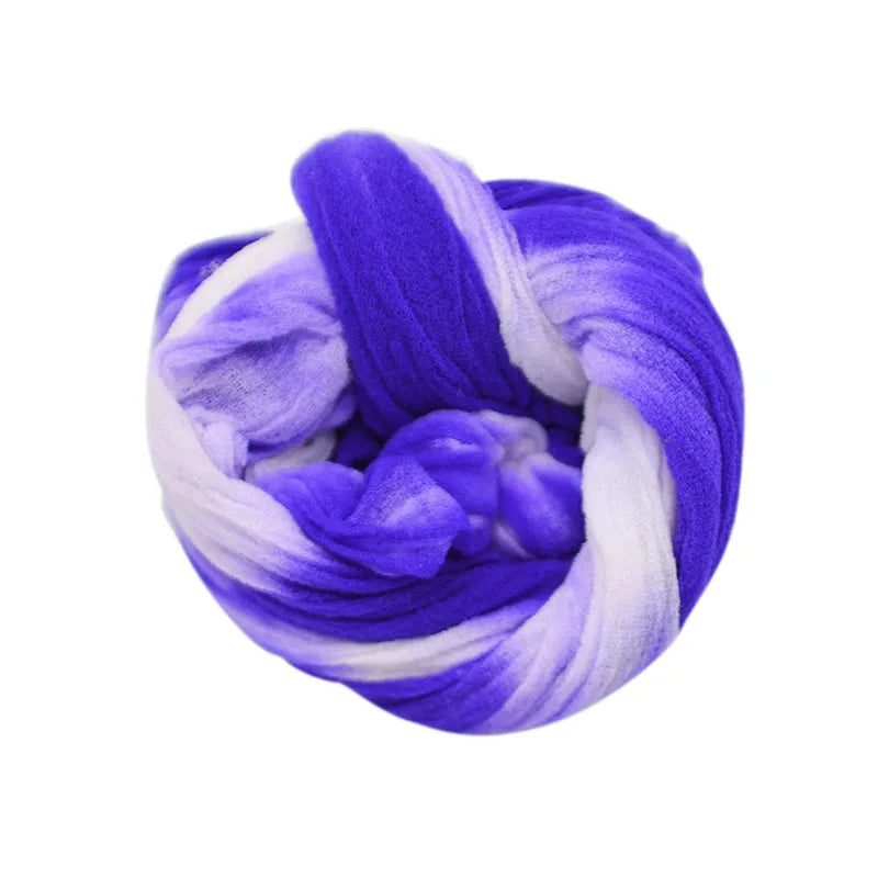 Lot de 5 pièces de bas de fleur en Nylon multicolore, rond, matériau de traction, accessoire fait à la main, artisanat de fleurs pour mariage à la maison