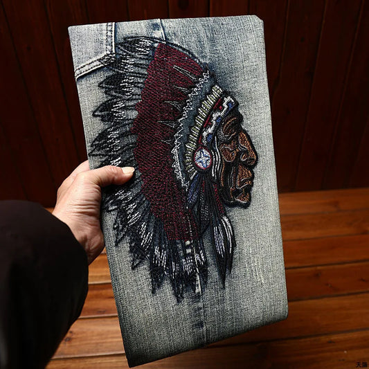 Jean Brodé Perforé pour Homme, Pantalon en Denim, observateur, Haut de Gamme, artificiel astique, Marque de Mode, Slim Fit, High Street Casual, Nouveau