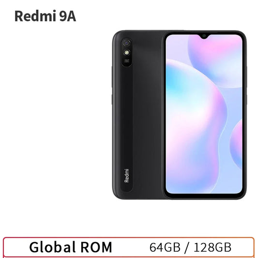 Xiaomi Redmi 9A 64GB/128GB 5000mAh 6.53 pouces MTK Helio G25 Octa Core 13MP 4G