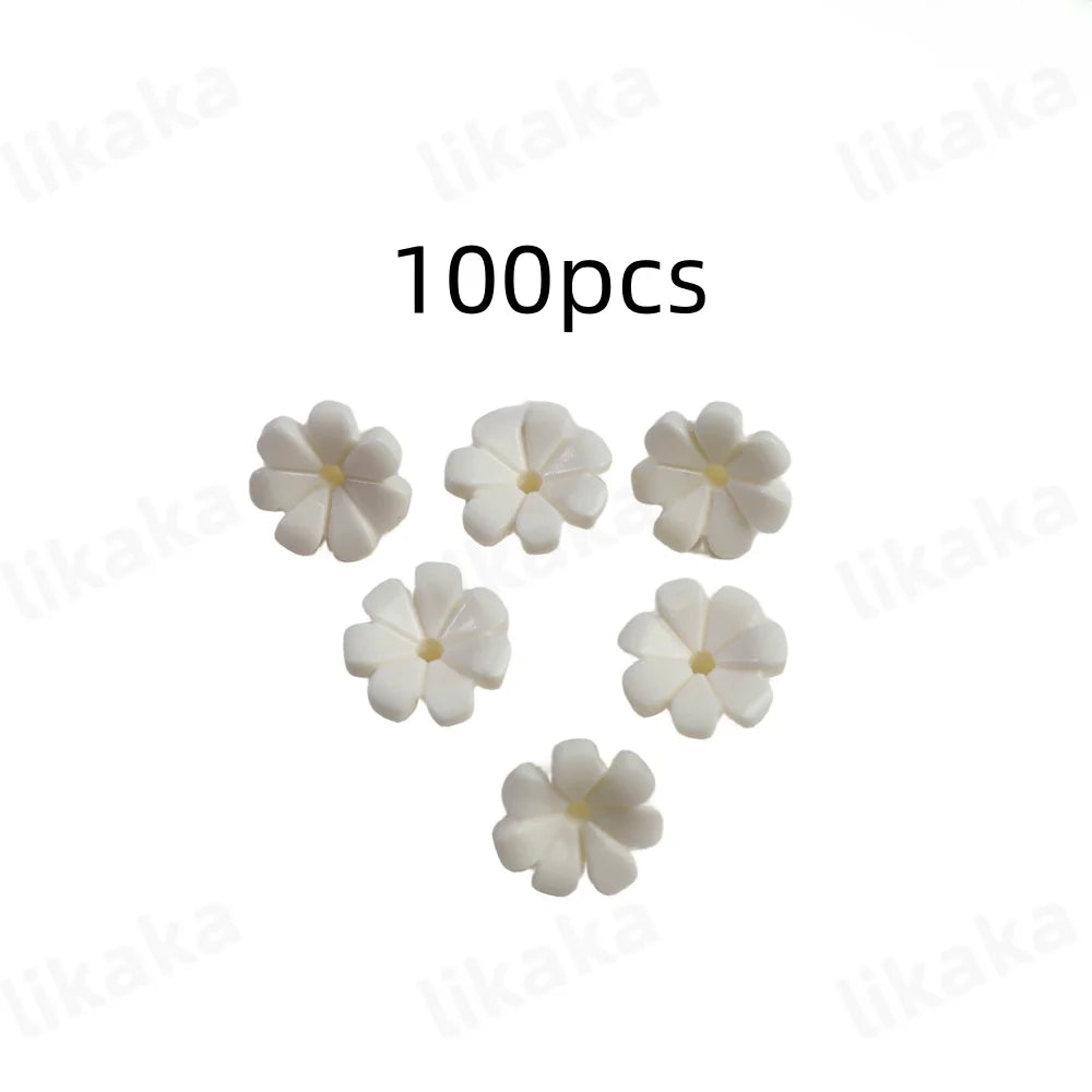 100 pièces MOC blocs de construction de fleurs colorées bricolage belles jardins briques jouets ville arbre maison scène plantes accessoires pour les filles