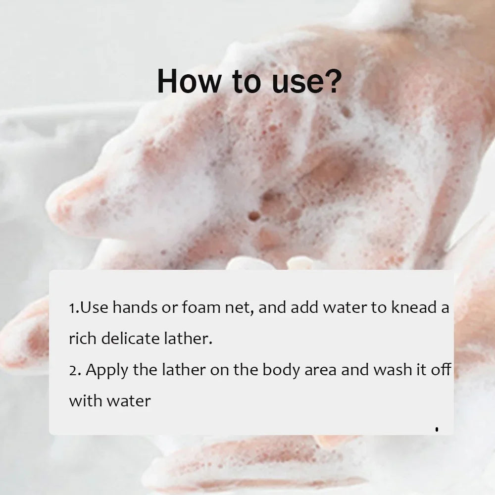 Savon de lavage pour le visage et le corps, barre de savon, nettoyage en profondeur, savon hydratant pour femmes, déodorants de lavage, savon de soin Vaginal