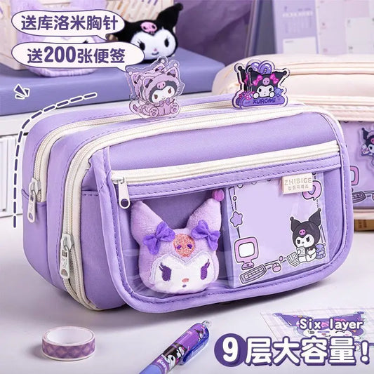 Sanrio Kuromi – trousse à crayons,