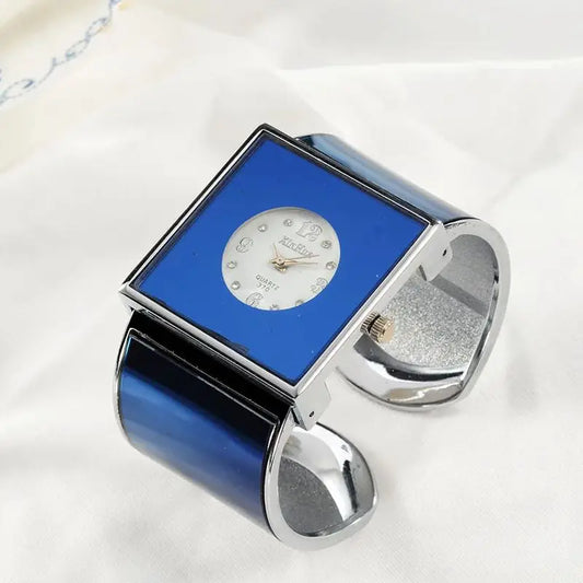 Montre-bracelet à cadran simple pour femme, montres Quart, bracelet de charme élégant, mode décontractée,