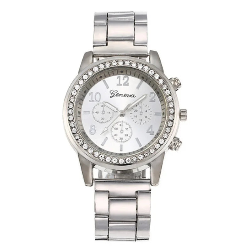 Montres pour femmes 5 pièces strass femmes montre à Quartz