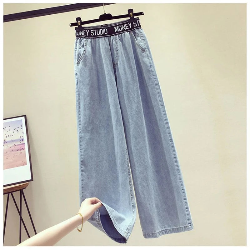 Ensemble deux pièces en jean slim pour femmes, tenues pour femmes, olympiques pantalons, vêtements d'été, 2022