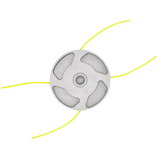 Tête de débroussailleuse universelle avec quatre lignes de coupe pour débroussailleuse